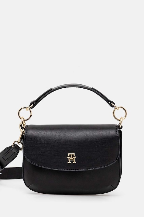 Чанта Tommy Hilfiger в черно AW0AW16686