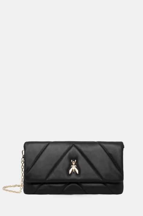 Patrizia Pepe poseta piele culoarea negru, 8B0207 L006