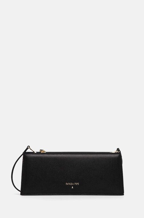Patrizia Pepe poseta de piele culoarea negru, 8B0213 L061