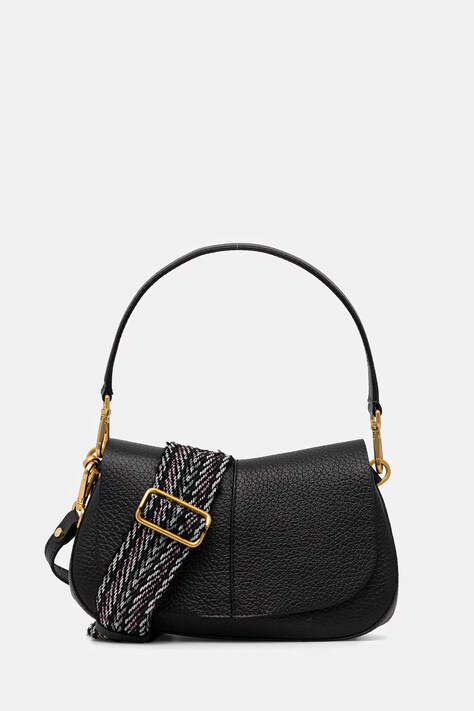 Gianni Chiarini torebka skórzana HELENA ROUND kolor czarny BS 11088 TKL-NA