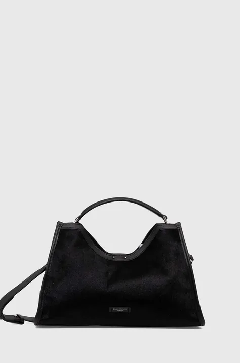 Шкіряна сумочка Gianni Chiarini AURORA колір чорний BS 11166 HORSY