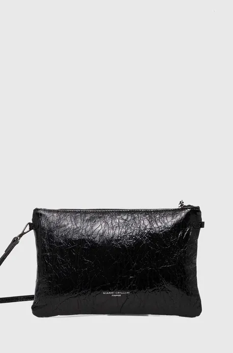 Шкіряна сумочка Gianni Chiarini HERMY колір чорний BS 3695 NPK
