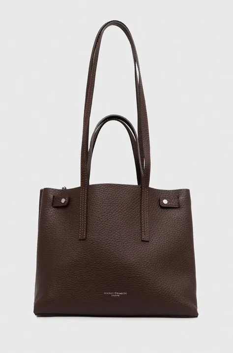 Шкіряна сумочка Gianni Chiarini ALTEA колір коричневий BS 10966 RNGDBL