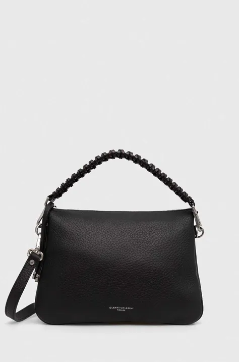 Кожаная сумочка Gianni Chiarini MIA цвет чёрный BS 10206 RNGDBL
