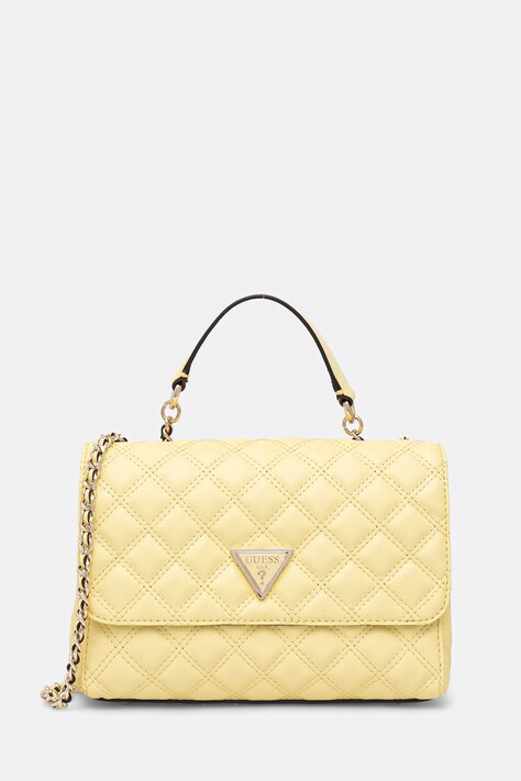 Guess poseta GIULLY culoarea galben, HWQG87 48200