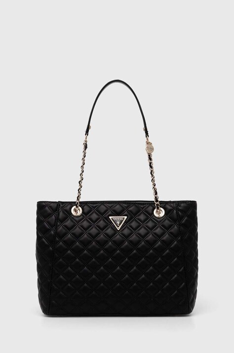 Guess poseta GIULLY culoarea negru, HWQG87 48240