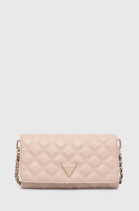 Guess poseta GIULLY culoarea roz, HWQG87 48750