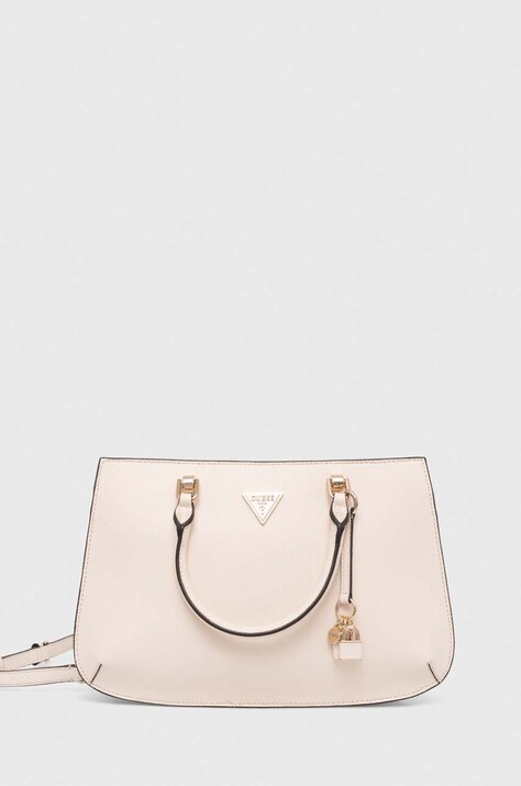 Guess poseta ILIA culoarea bej, HWVG85 69060