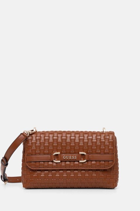 Guess poseta MAJKA culoarea maro, HWWG93 26200