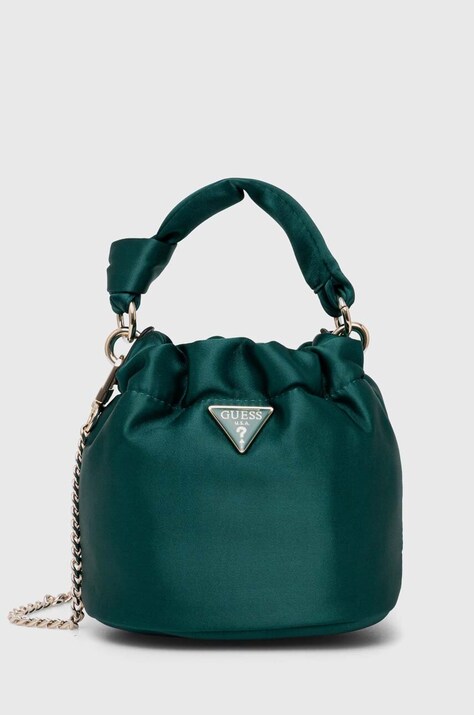 Guess poseta TWILLER culoarea verde, HWEG93 10700