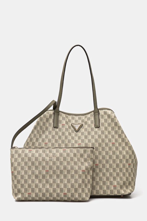 Kabelka Guess zelená barva, HWJT93 44290