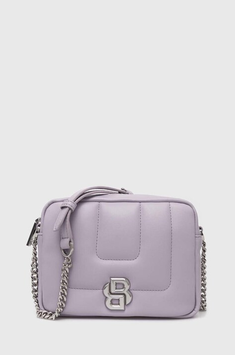 Τσάντα BOSS χρώμα: μοβ, 50523349