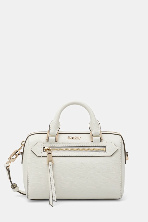 Dkny poseta de piele culoarea bej, R42DKE19