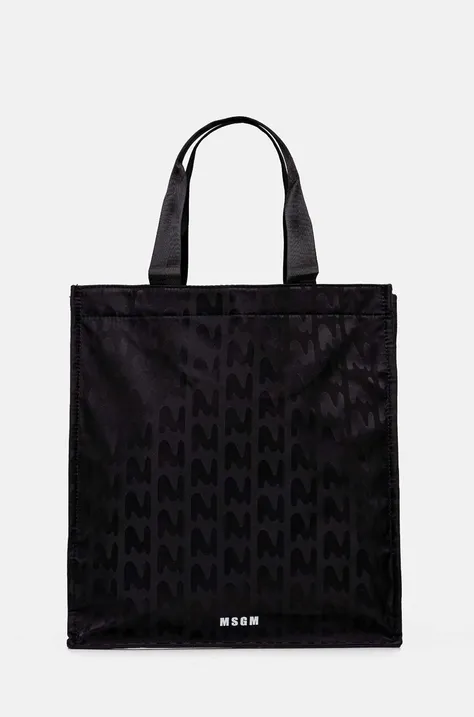 Τσάντα MSGM χρώμα: μαύρο, 3740MZ43.640
