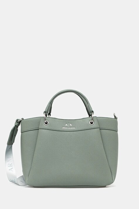 Kabelka Armani Exchange hnědá barva, 942911 CC783