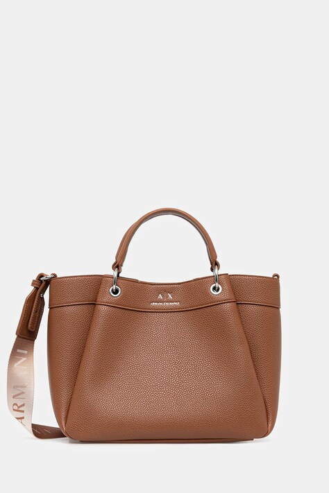 Armani Exchange geantă culoarea maro, 942911 CC783