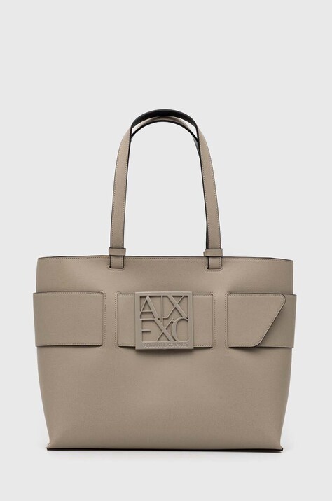 Armani Exchange poseta culoarea bej, 949138 0A874