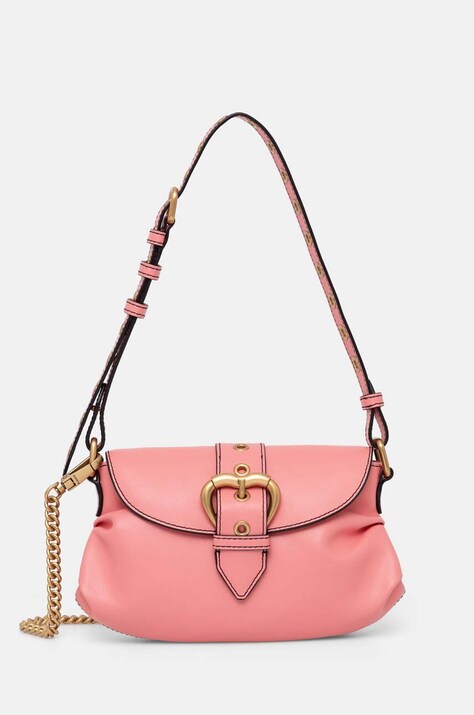 Pinko poseta de piele culoarea roz, 102802 A1W9
