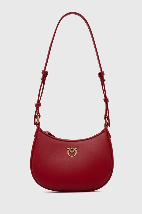 Pinko poseta de piele culoarea rosu, 103538 A0F1