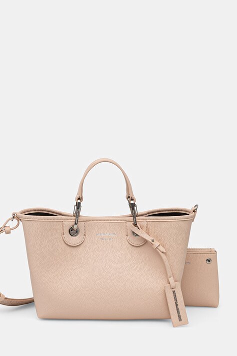 Emporio Armani torebka crossbody damska beżowa EW000361 AF12036