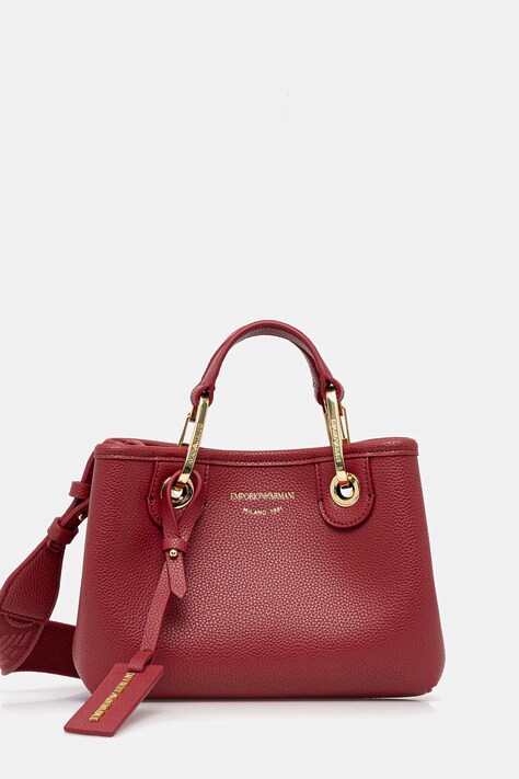 Emporio Armani torebka kolor czerwony EW000382 AF12036