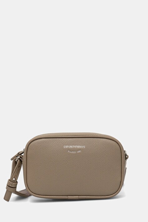 Emporio Armani torebka kolor brązowy EW000537 AF12036