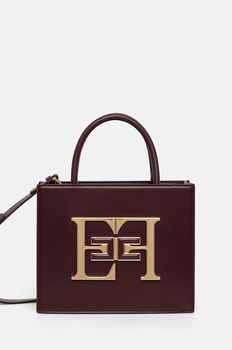 Elisabetta Franchi torebka kolor bordowy BS06A46E2