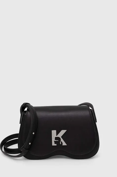 Τσάντα Karl Lagerfeld Jeans χρώμα: μαύρο, 245J3023