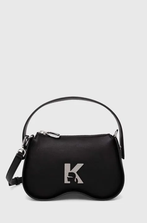 Kabelka Karl Lagerfeld Jeans čierna farba, 245J3024