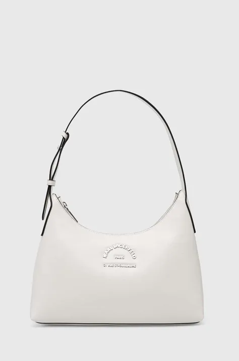 Τσάντα Karl Lagerfeld χρώμα: άσπρο, 245W3089