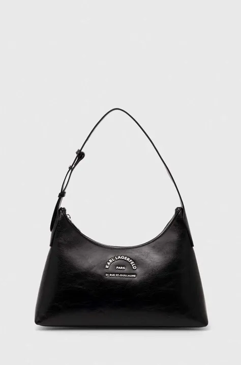Τσάντα Karl Lagerfeld χρώμα: μαύρο, 245W3089