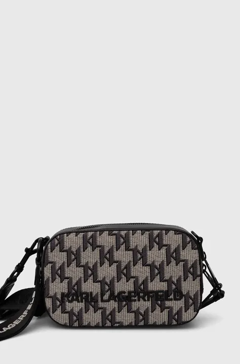 Τσάντα Karl Lagerfeld χρώμα: μαύρο, 245W3197