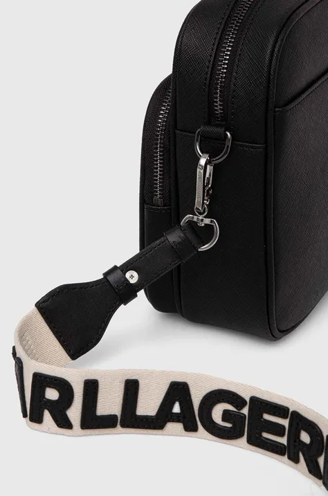 Remen za torbicu Karl Lagerfeld boja: bež, 245W3810
