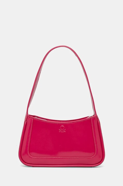 United Colors of Benetton poseta culoarea roz, 6RIPDY05Y