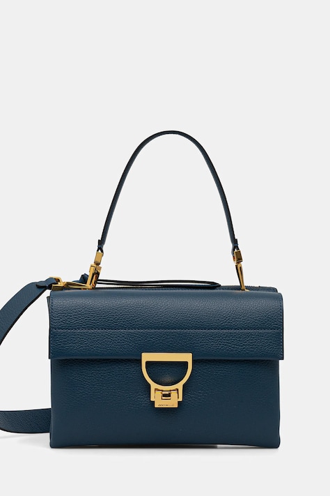 Coccinelle torebka skórzana ARLETTIS kolor niebieski E1 MD5 12 08 01