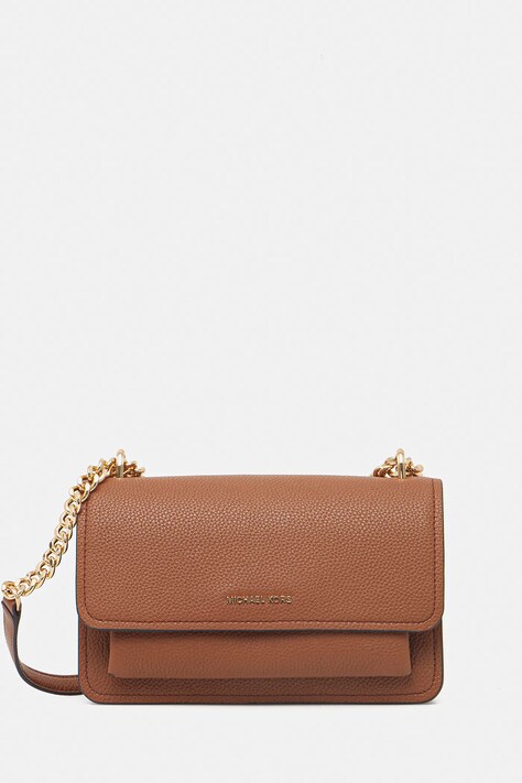MICHAEL Michael Kors poșetă de piele culoarea negru, 30T4GC7L3T