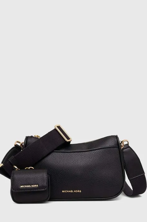 Δερμάτινη τσάντα MICHAEL Michael Kors χρώμα: μαύρο, 32T4GJ6C6T