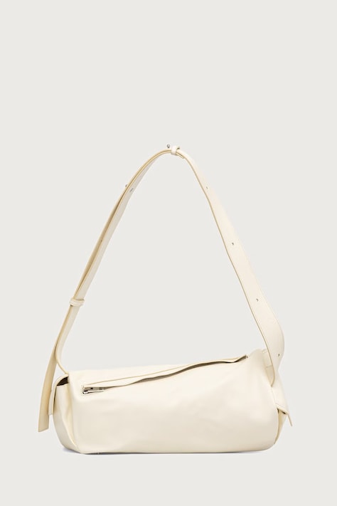 Sunnei Crossbody torba za žene od kože bež CACCWBAG002