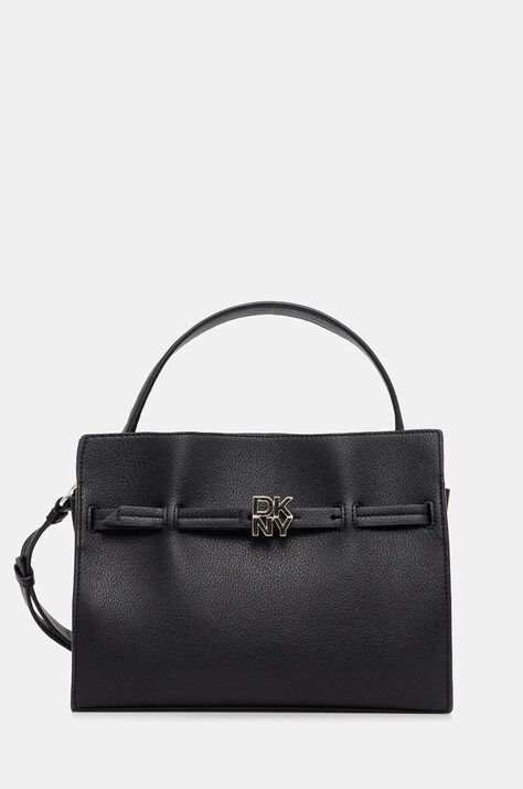 Dkny poseta de piele culoarea negru, R43NKF75