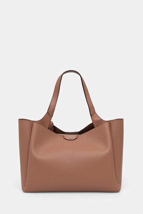 DKNY torebka shopper damska brązowa R43AYG32