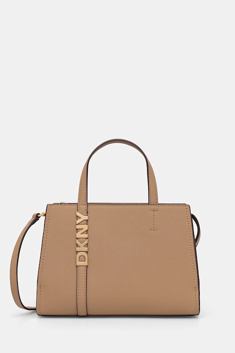 DKNY crossbody kabelka dámska kožená béžová R43EYG56