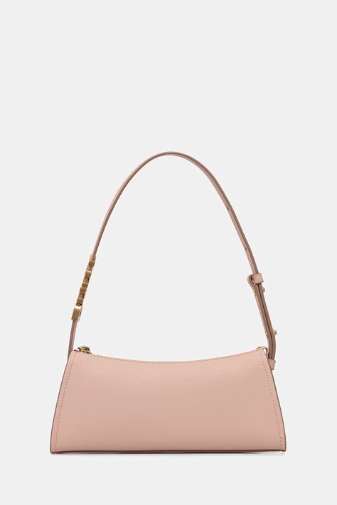 DKNY torebka bagietka damska skórzana różowa R433YG57