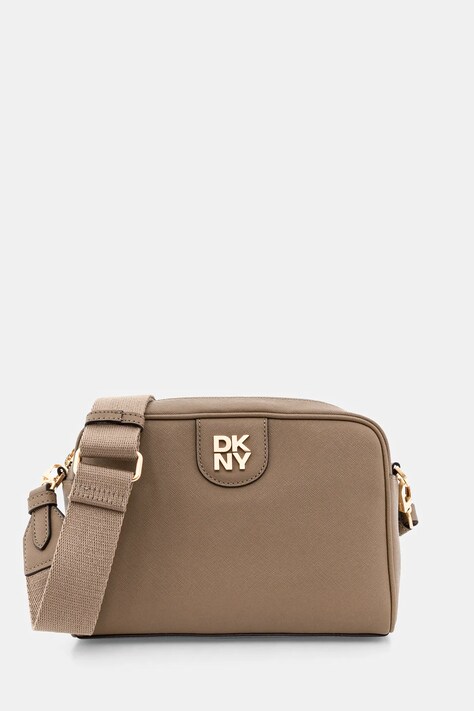 Dkny poseta de piele culoarea verde, R43EKV85