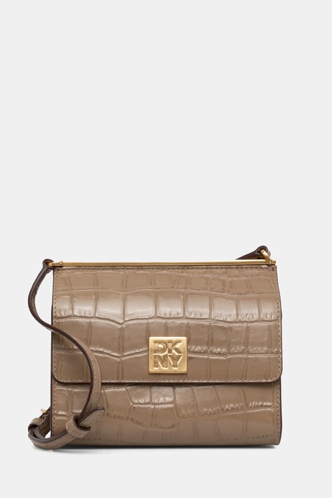 Dkny bőr táska barna, R433PG79