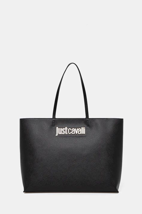 Just Cavalli poseta culoarea negru, 77RA4BB9 ZS766