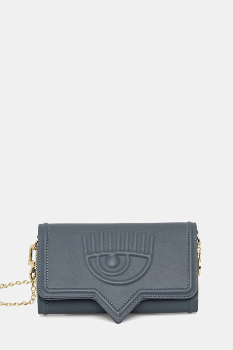 Chiara Ferragni lapos táska szürke, 77SB5PA5