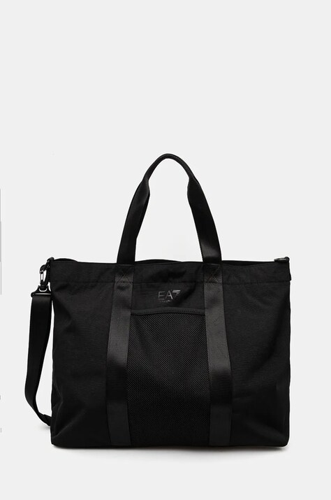 EA7 Emporio Armani geanta sport culoarea negru, AF10266.7W000016
