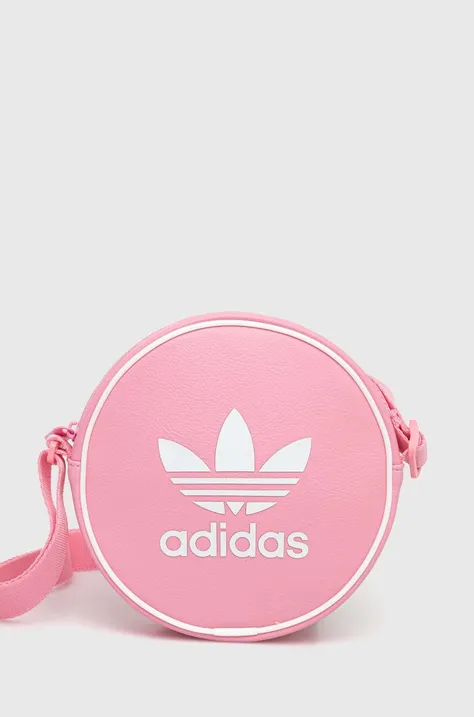 Malá taška adidas Originals ružová farba, IX7490