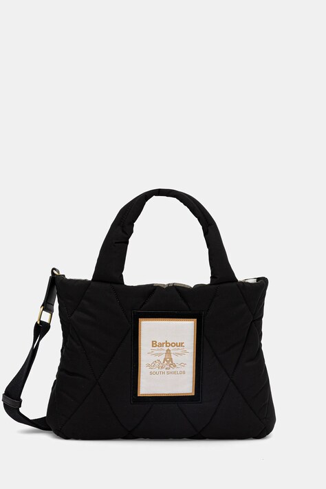 Barbour poșetă culoarea verde, LBA0435
