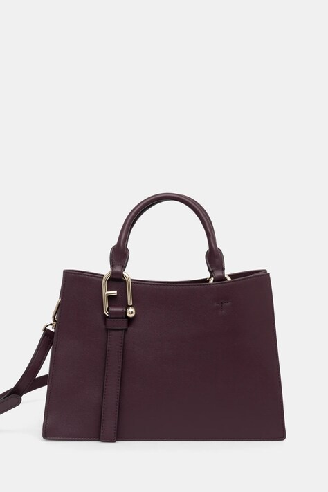 Кожена чанта Furla в лилаво WB01336.BX2045.2516S